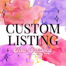 Load image into Gallery viewer, Custom listing for Maria Medina